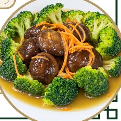 西兰花香菇 Broccoli Mushroom